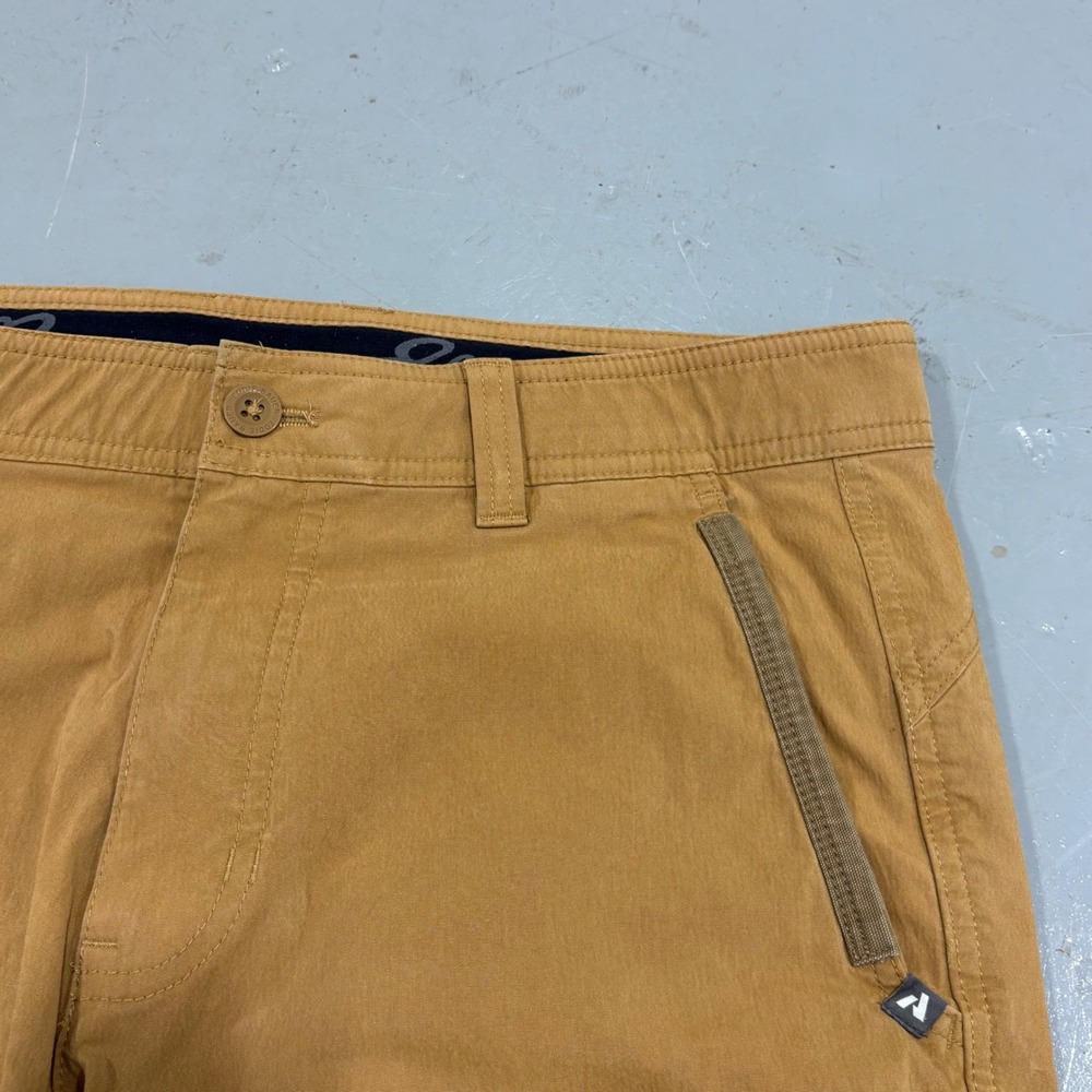 Eddie Bauer First Ascent Guide Pro Pants Mens 34x36 Tan Hiking Outdoor Stretch